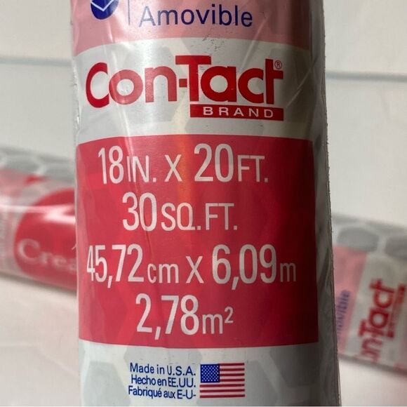 Con-Tact Creative Covering Adhesive/Removable Lining 3 Rolls Sealed - Picture 2 of 6